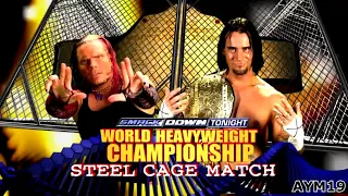 CM Punk vs Jeff Hardy Steel Cage SmackDown 8/28/2009 Highlights