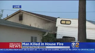 Man Dead, 2 Hurt In Rancho Palos Verdes House Fire