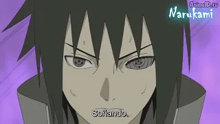 Sasuke Calla a Sakura y Kakashi Durante el Tsukuyomi Infinito