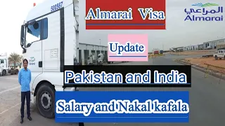 Almarai company Visa update || free Visa Pakistan and India