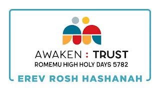 Erev Rosh Hashanah with Romemu - Monday, September 6, 2021