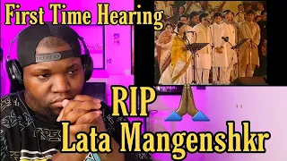 Lata Mangeshkar - Aye Mere Watan Ke Logo (Live Performance) | Reaction