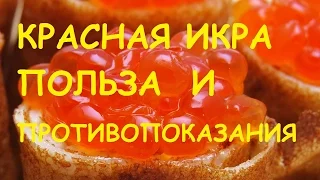 Красная икра. Польза и вред.