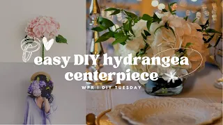 DIY Hydrangea Centerpiece: How To Make And Create an Elegant Floral Focal Point