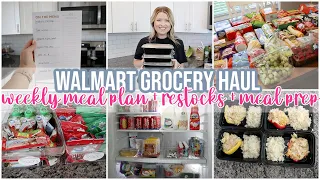 WEEKLY GROCERY HAUL AND MEAL PLAN | FRIDGE + PANTRY RESTOCK | WEEKLY MEAL PREP | FAMILY OF 6