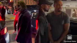 Diddy & Power Actor Michael J Ferguson Gets Into A Shouting Match Outside! "Get To It B****"!