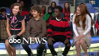 The cast of 'Stranger Things' dishes on the new season