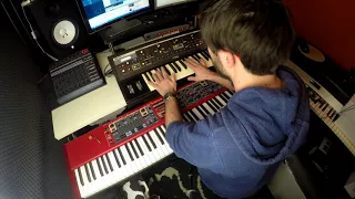 Bruno Mars - That's What I Like (synth bass cover) Moog - Little Phatty