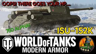 ISU-152K II Is It Worth It? II 7K DMG! II OOPS! There Goes Your HP! II World of Tanks Modern Armour
