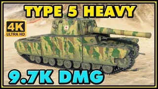 World of Tanks | Type 5 Heavy - 8 Kills - 9,7K Damage