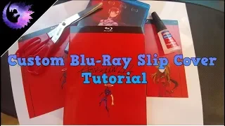 Custom Blu-Ray Slip Cover Tutorial | How To Make Your Own | DVD/Blu-Ray Sleeve