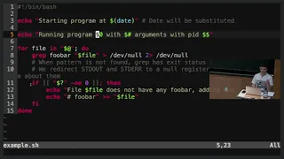 Lecture 2: Shell Tools and Scripting (2020)