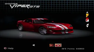 Need for Speed Hot Pursuit 2 | Dodge Viper GTS | PCSX2 1.7.3