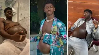 Terrible accouchement du rappeur Lil Nas X || le seul homme au monde qui a pu tomber enceinte