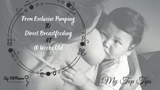 From Exclusive Pumping Back to the Breast at 10 Weeks Postpartum - My Top Tips