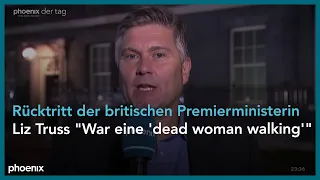 Andreas Stamm zum Rücktritt der britischen Premierministerin Liz Truss am 20.10.22