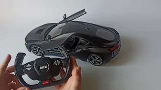 Распаковка и обзор машинки BMW i8#распаковка