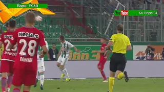 SK Rapid Wien - Steaua Bukarest (FCSB) 3:1; die Highlights | HD | Euro League Playoff