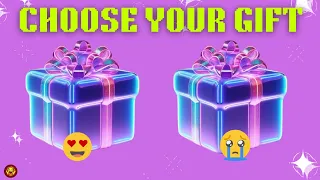 Choose Your Gift!  Good VS Bad  Challenge Your Self 2 #chooseyourgift #quize #specialgift #gift