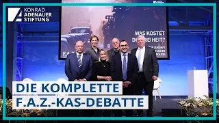 F.A.Z.-KAS-Debatte 2022: Die gesamte Aufzeichnung