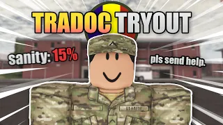 so I joined TRADOC in USAR... (fort martin)