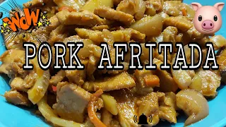 PORK AFRITADA/ HOW TO COOK PORK AFRITADA/ILOCANO STYLE AFRITADA@grazeyvlogs6923