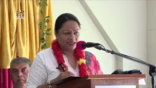 Fijian Minister for Education commissions rehabilitation building at Nukuloa