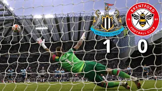 Newcastle surpasses Brentford and wins again in the Premier League