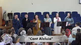 Пение "Cant Aleluia", группа Благословение, ц. "Евангельская Весть", г. Тирасполь
