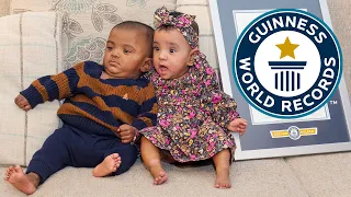 Miracle Twins Born Four Months Premature - Guinness World Records