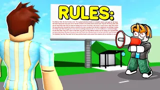 SPOILED KID Had RULES.. I Broke Them All! (Brookhaven RP)