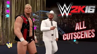 WWE 2K16 - All Bonus Cutscenes