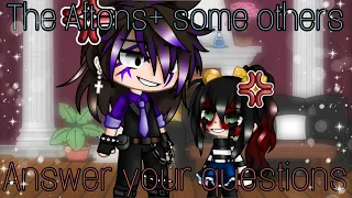 The Aftons + some others answer your questions / My AU / FNAF / gacha_duvar / #aftonfamily #fnaf