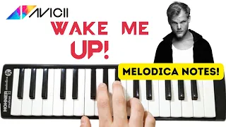 WAKE ME UP - AVICII || Melodica Tutorial Notes