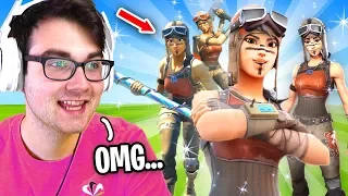 I Hosted a RENEGADE RAIDER ONLY Tournament for $100 in Fortnite... (this was crazy)