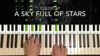 Coldplay - A Sky Full of Stars (Piano Tutorial Lesson)