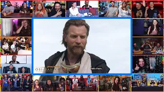 Youtubers React To ‘Hello There’ Scene In Obi Wan Kenobi Finale - Obi Wan Kenobi Ep6 Reaction Mashup