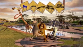 Madagascar: Escape 2 Africa MENU DVD HD (2008)