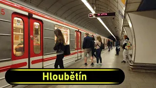 Metro Station Hloubětín - Prague 🇨🇿 - Walkthrough 🚶