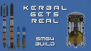 Kerbal Gets Real | Build Episode 8 | SUPER MARIO 64 | KSP RSS/RO/RP1