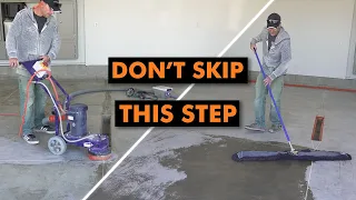 How to Prep for Floor Coatings | Grinding