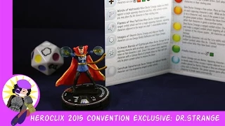 Heroclix 2015 Convention exclusive Dr. Strange Unboxing