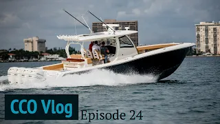 BLACKWATER BOATS 41' TE & 43' Sea Trials - CCO Vlog 24