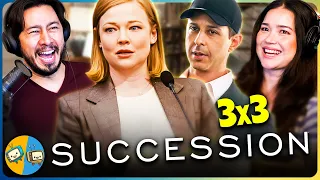 SUCCESSION "The Disruption" 3x3 Reaction! | First Time Watch!