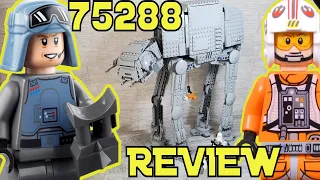 Обзор на Лего Звездные Войны 75288 Шагоход АТ-АТ | LEGO Star Wars AT-AT