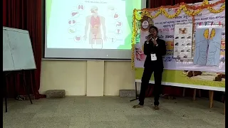 State level Science Seminar, 2023 our student Shilpa Padeppagol given presentation on "Millet's".