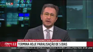 SIC Noticias  - Direto Aeroporto de Lisboa - 05.12.2021