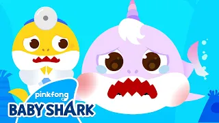 Sister Shark's Teeth are Rotten! | +Compilation | Baby Shark Doctor Episodes | Baby Shark Official