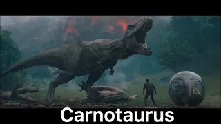 Different versions of Rexy's roar in Jurassic World Fallen Kingdom