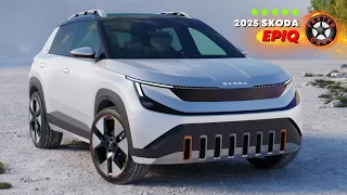 SKODA reveals 2025 EPIQ Electric SUV Concept Priced At $27,500 - Review